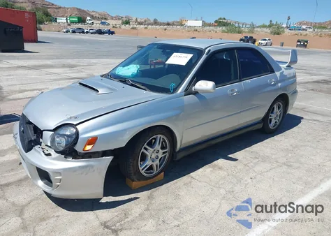 2002 Subaru Impreza Wrx from USA, damaged, VIN JF1GD296X2G523676